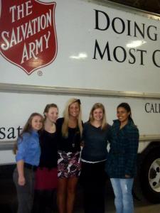 salvation army service project
